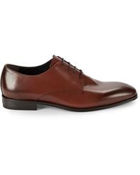 Roberto Cavalli - Leather Derby Shoes - Lyst