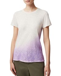 ATM - Schoolboy Slub Jersey Dip Dye T-Shirt - Lyst