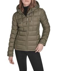 Tommy Hilfiger - Hooded Packable Puffer Jacket - Lyst