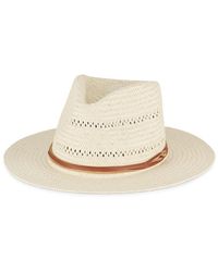 Bruno Magli - Vent Straw Hat - Lyst