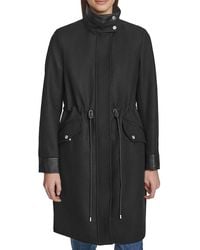 Andrew Marc - Chesme Wool Blend Anorak Coat - Lyst