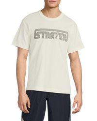 Starter - Logo-Graphic Cotton T-Shirt - Lyst