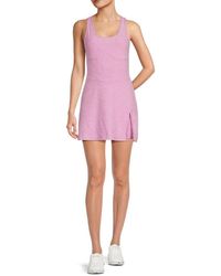 Year Of Ours - Racer Back Mini Tennis Dress - Lyst