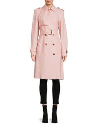 Versace 'versace allover' double-breasted trench coat – AUMI 4