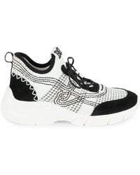 Sam Edelman - Chelsie Pattern Low Top Sneakers - Lyst