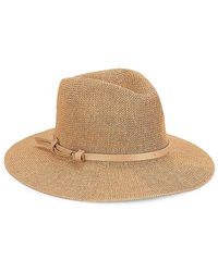 Vince Camuto - Packable Paper Panama Hat - Lyst