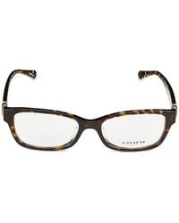 COACH - Hc119F 53Mm Rectangle Eyeglasses - Lyst