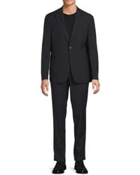 Calvin Klein - Mini Grid Wool-Blend Two-Button Slim-Fit Suit - Lyst