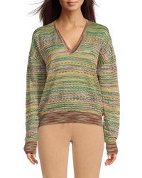 M Missoni - Pattern Mohair & Alpaca Blend Sweater - Lyst
