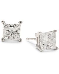 Saks Fifth Avenue - 14K & 1.5 Tcw Lab Grown Diamond Stud Earrings - Lyst