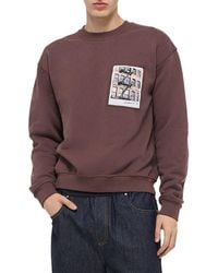 Helmut Lang - The Postcard Cotton Sweatshirt - Lyst