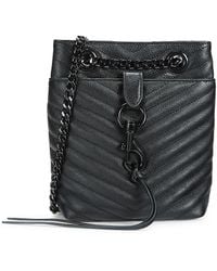Rebecca Minkoff - Mini Edie Quilted Leather Shoulder Bag - Lyst