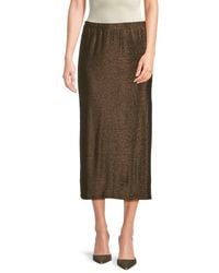 Walter Baker - Erica Solid Straight Midi Skirt - Lyst