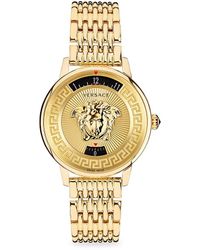 Versace - Medusa Icon Ip Bracelet Watch - Lyst