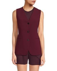Theory - Tailored Vest - Lyst