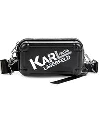 Karl Lagerfeld - Logo Crossbody Bag - Lyst