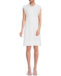 French Connection - 'Rhodes Solid A-Line Dress - Lyst