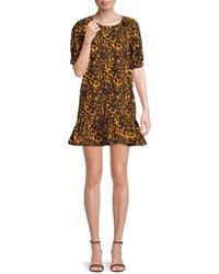 Third Form - Print Cotton Minidress - Lyst
