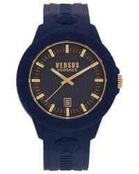 Versus - 43Mm Stainless Steel & Silicone-Strap Watch - Lyst