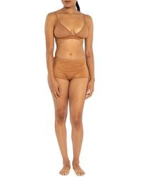 Nude Barre - Mesh Bralette - Lyst