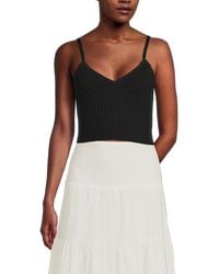 Solid & Striped - Fleur Ribbed Camisole Top - Lyst