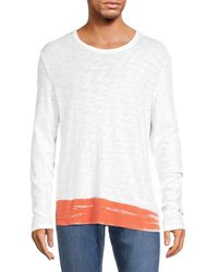 ATM - 'Paint Pattern Long Sleeve Tee - Lyst