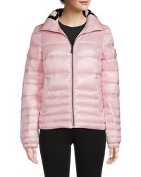 DKNY Packable Puffer Jacket - Pink