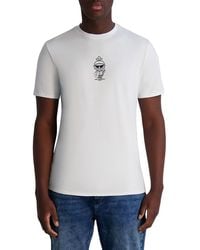 Karl Lagerfeld - Armour Graphic Cotton T-Shirt - Lyst