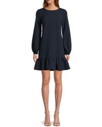 Tommy Hilfiger - Textured Pattern Minidress - Lyst