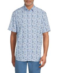 American Heritage - Printed Performance Short-Sleeve Shirt - Lyst