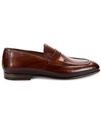 Jo Ghost - Leather Penny Loafers - Lyst