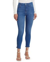 7 For All Mankind - Ultra High Rise Skinny Ankle Jeans - Lyst