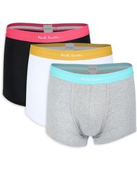Paul Smith - 3-Pack Logo Band Boxer Briefs - Lyst