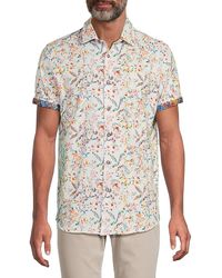 Robert Graham - Printed Stretch Cotton Shirt - Lyst
