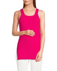 Helmut Lang - Ribbed Tank Top - Lyst