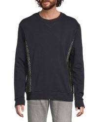 Missoni - Zigzag-Panel Wool-Blend Crewneck Sweater - Lyst