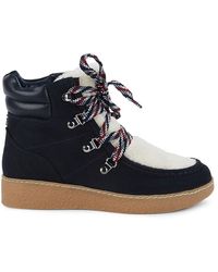 tommy hilfiger faux fur ankle boots