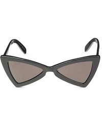 Saint Laurent 53mm Cat Eye Sunglasses - Black