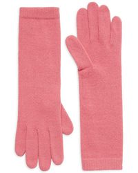 Portolano - Ribbed 100% Cashmere Gloves - Lyst
