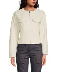 10 Crosby Derek Lam - Prewett Textured Zip Jacket - Lyst