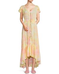 Tiare Hawaii - New Moon High Low Cover Up Dress - Lyst