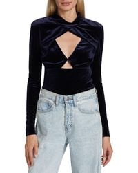 Cami NYC - Noemie Cut-out Velvet Top - Lyst