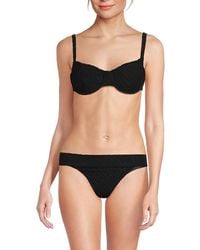 Onia - Marilyn Textured Bikini Top - Lyst