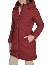 Tommy Hilfiger - Three-quarter Puffer Coat - Lyst