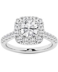 Saks Fifth Avenue - Build Your Own Collection 14k White Gold & 3 Tcw Natural Diamond Engagement Ring - Lyst