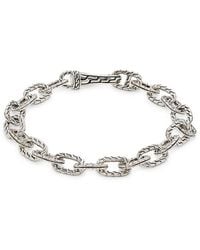 John Hardy - Sterling Silver Link Chain Bracelet - Lyst