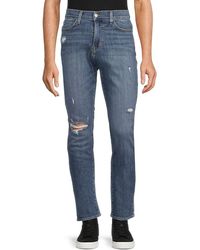 Hudson Jeans - Ace Ripped Skinny Jeans - Lyst
