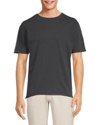 Scotch & Soda Raw Edge T Shirt in Red for Men