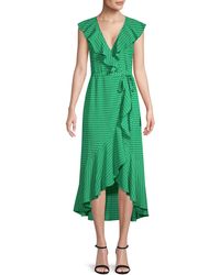 green wrap dress uk