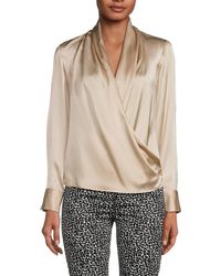 Twp - Stacey Silk Blouse - Lyst